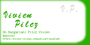 vivien pilcz business card